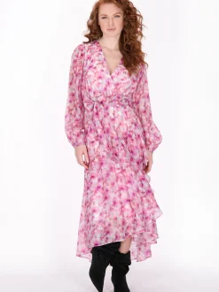 Dreimaster Damen Kleid in rosa - Länge: mittel