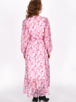 Dreimaster Damen Kleid in rosa - Länge: mittel