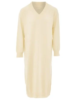 Dreimaster Damen Kleid in weiß