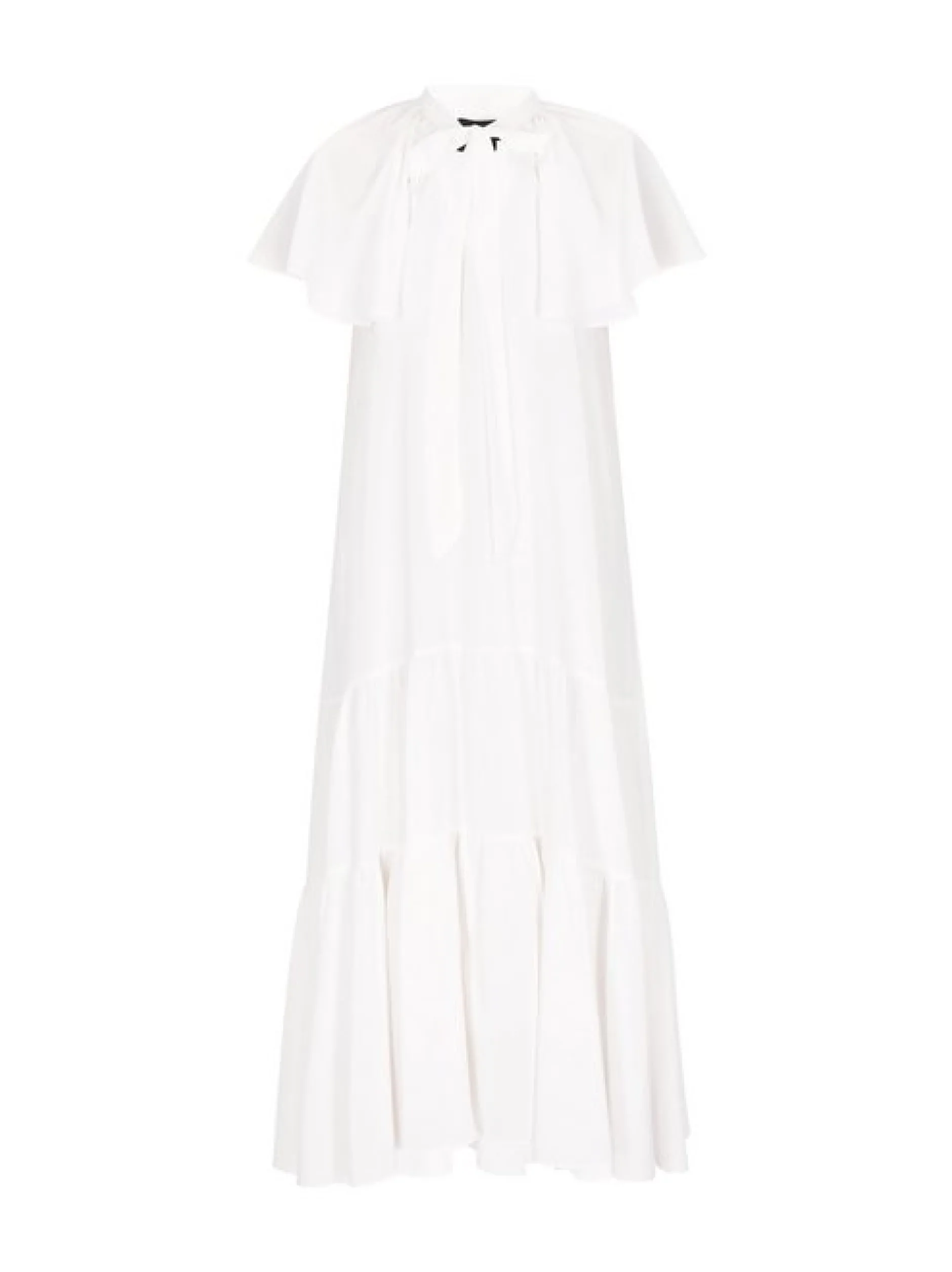 Dreimaster Damen Kleid in weiß - Länge: mittel