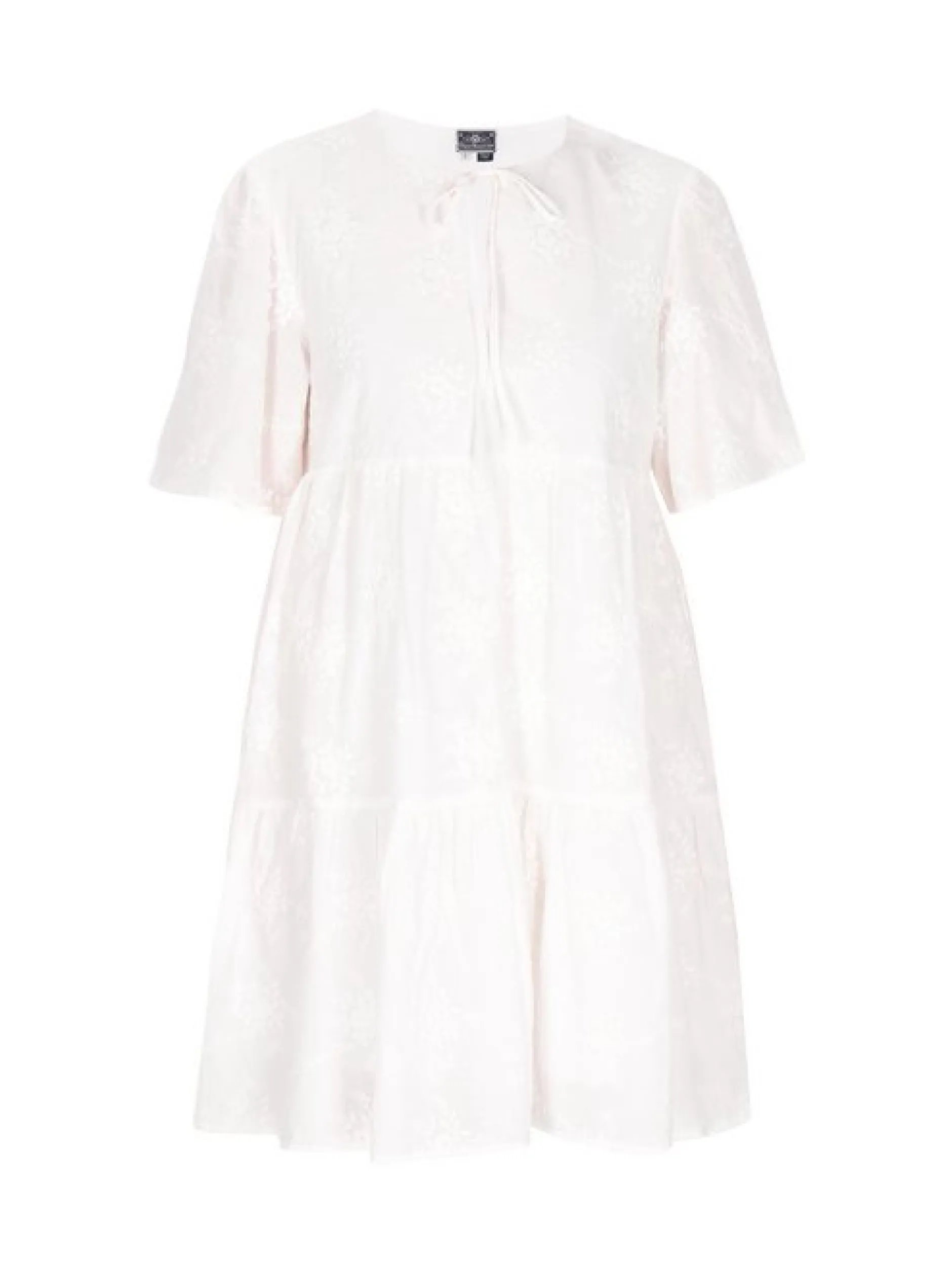 Dreimaster Damen Kleid in weiß - Länge: mittel