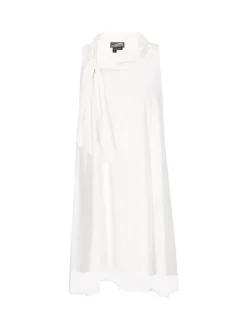 Dreimaster Damen Kleid in weiß - Länge: mittel