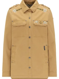 Dreimaster Damen leichte Jacke in sand