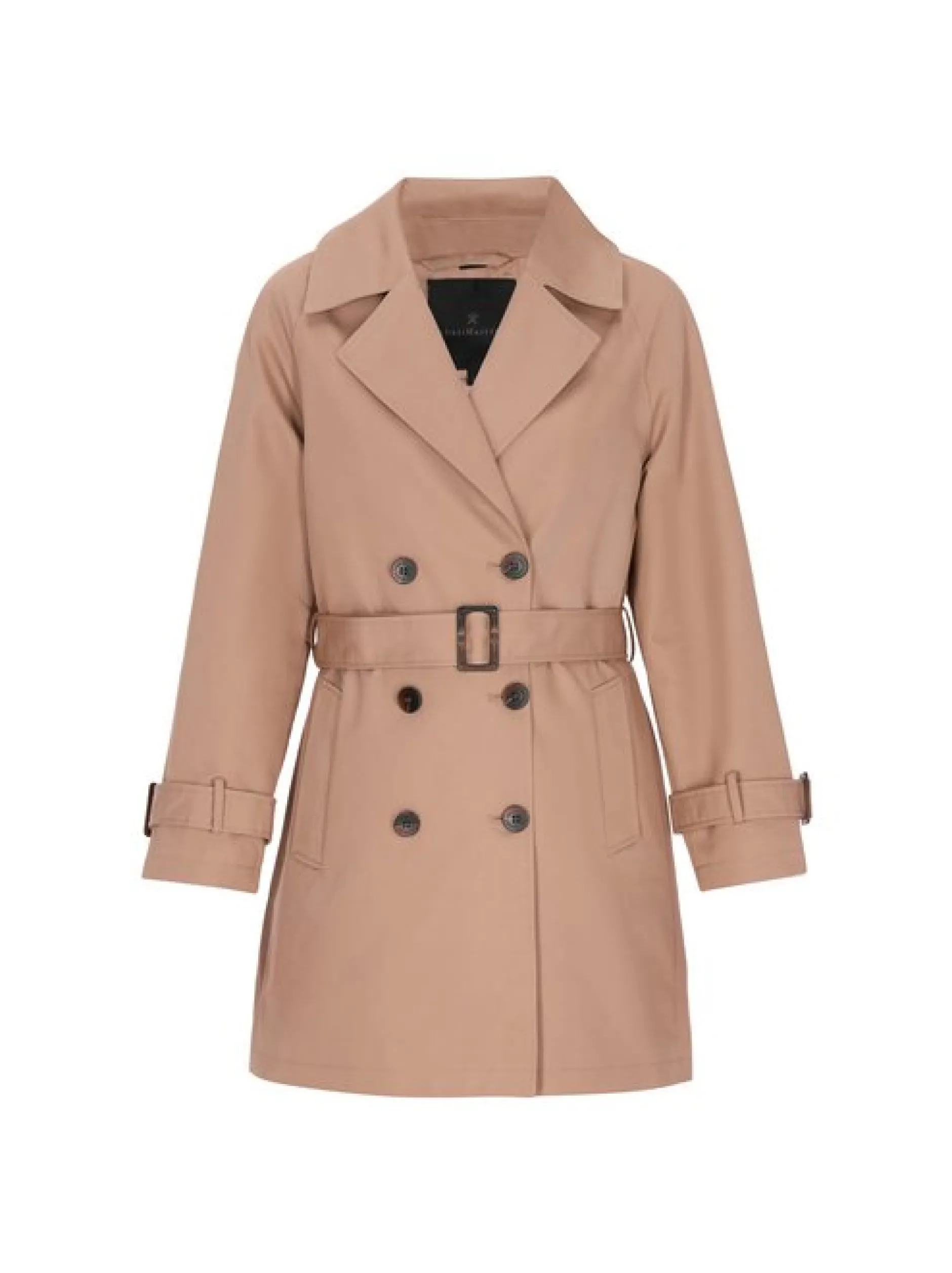 Dreimaster Damen Mantel in braun