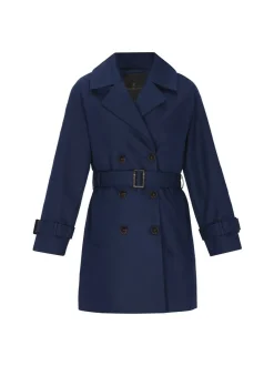 Dreimaster Damen Mantel in marine