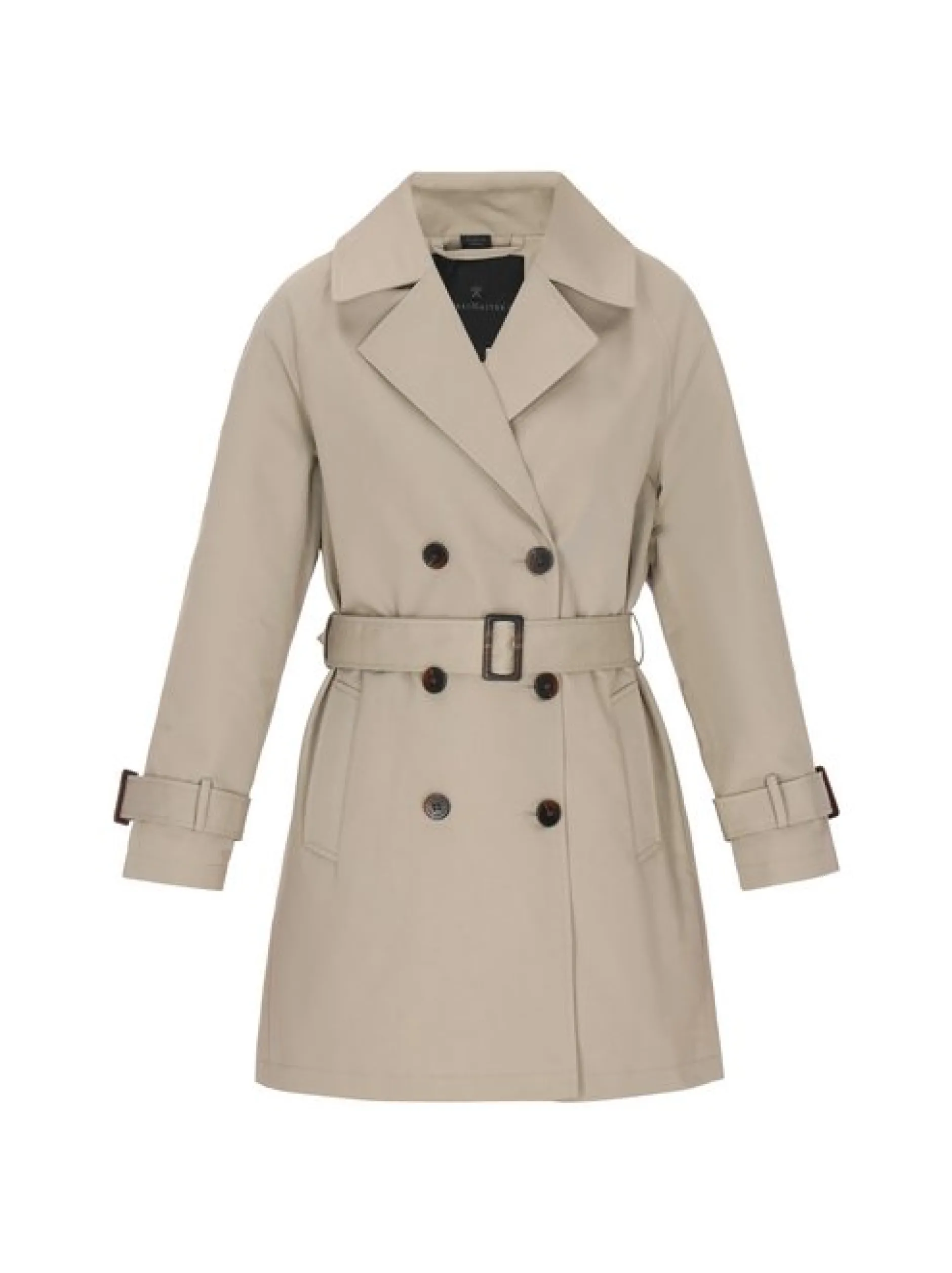 Dreimaster Damen Mantel in oliv