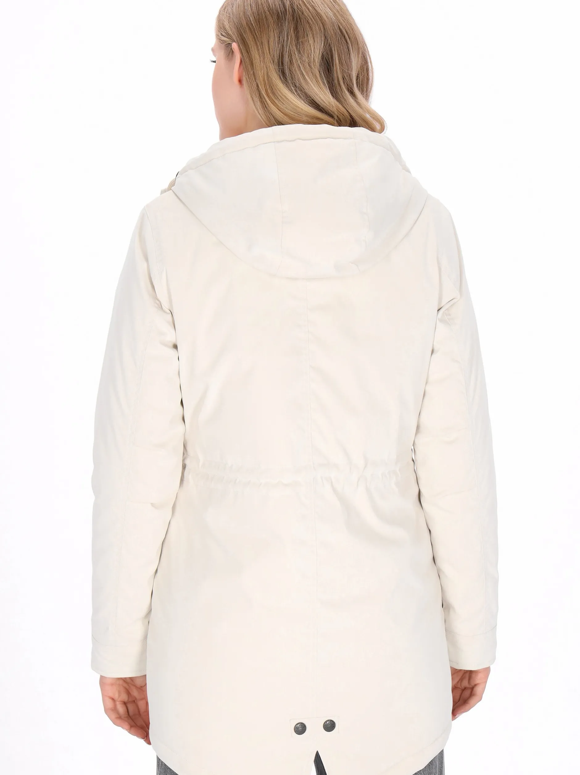 Dreimaster Damen Parka in beige