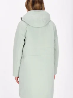 Dreimaster Damen Parka in grün