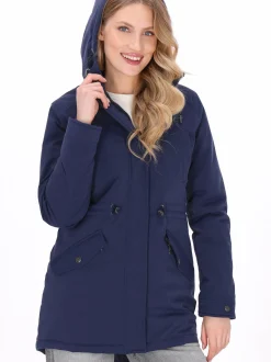 Dreimaster Damen Parka in marine