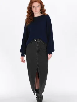 Dreimaster Damen Pullover in marine