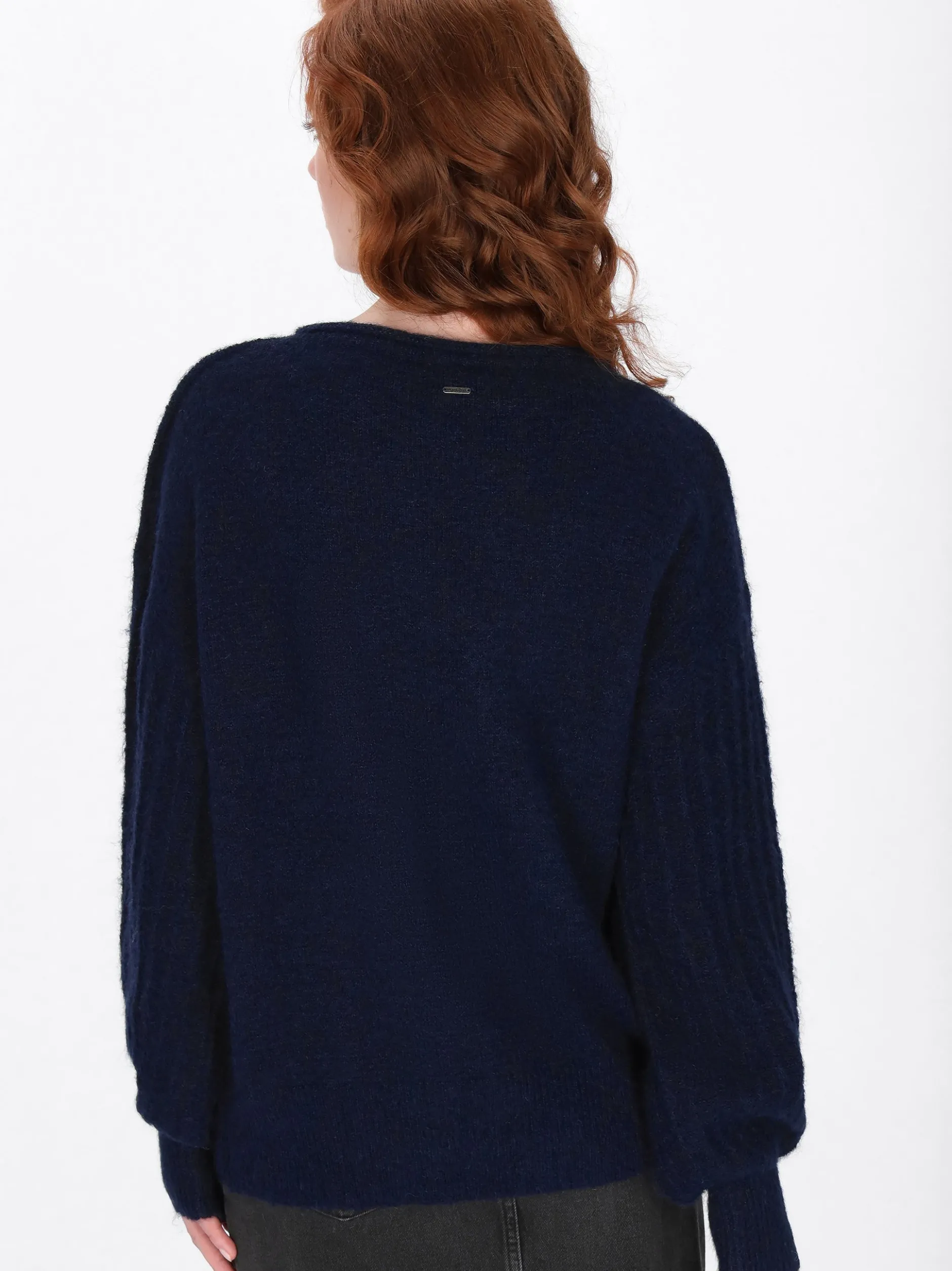 Dreimaster Damen Pullover in marine