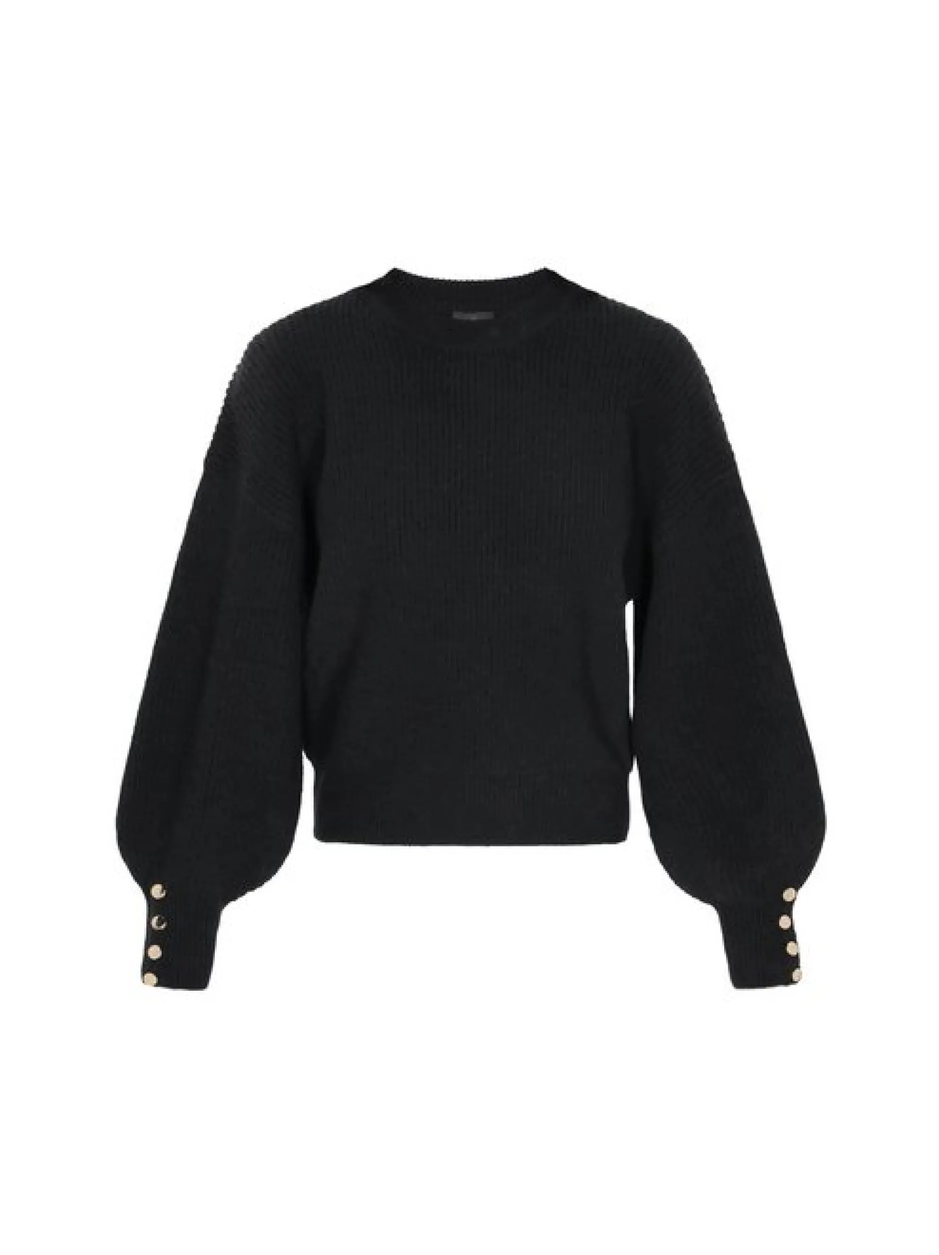 Dreimaster Damen Pullover in schwarz