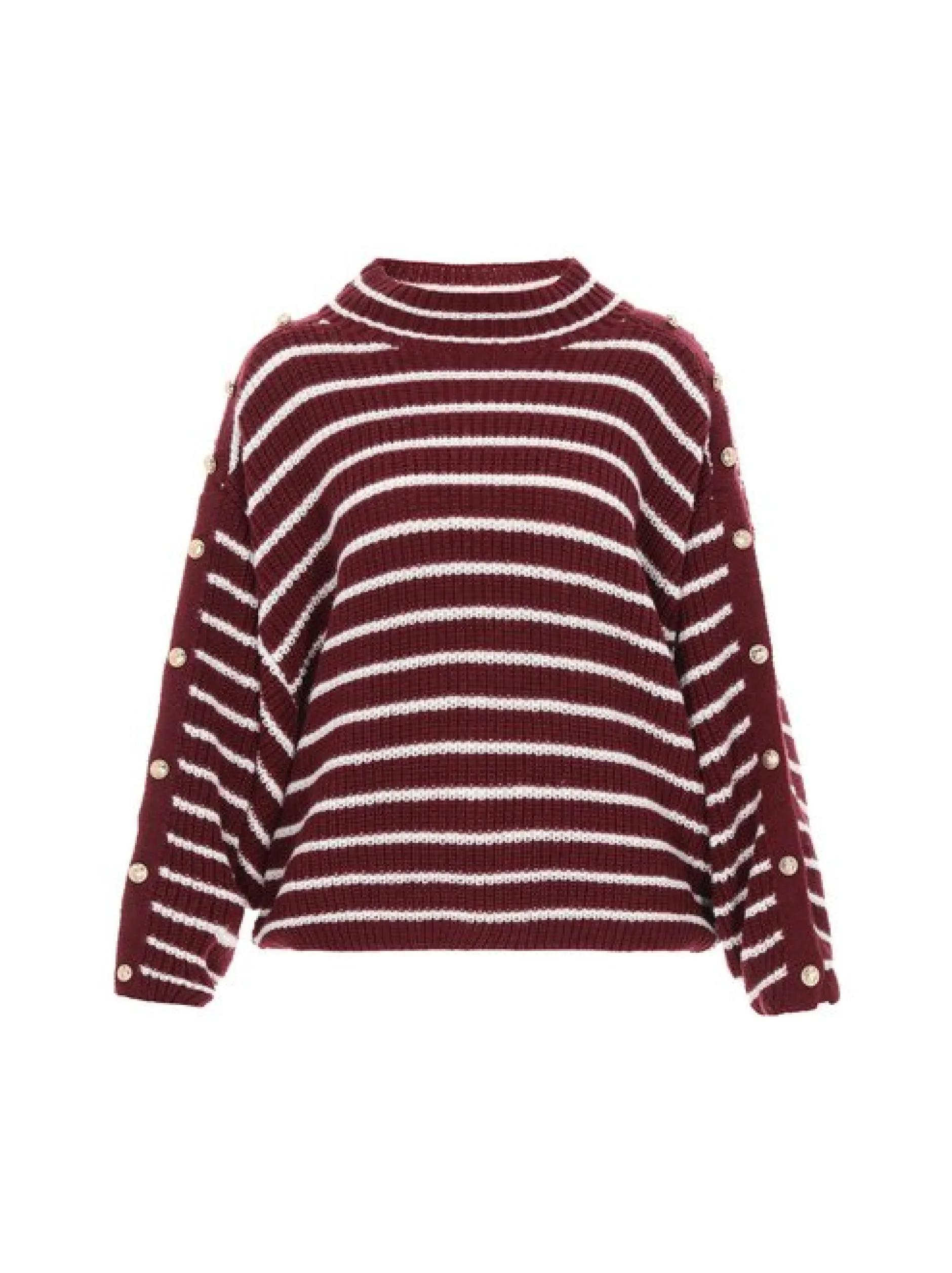 Dreimaster Damen Pullover in rot