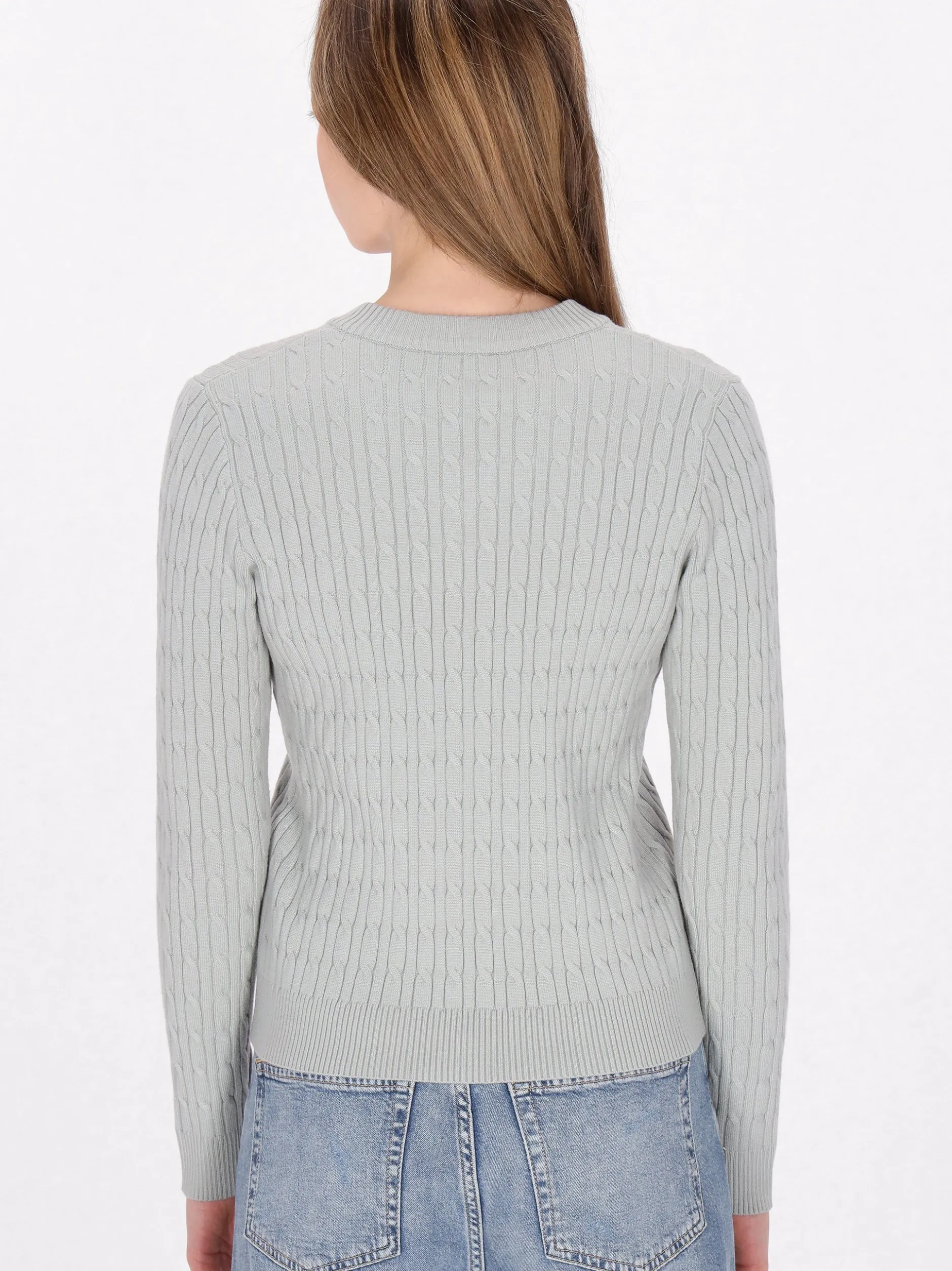 Dreimaster Damen Pullover in grün