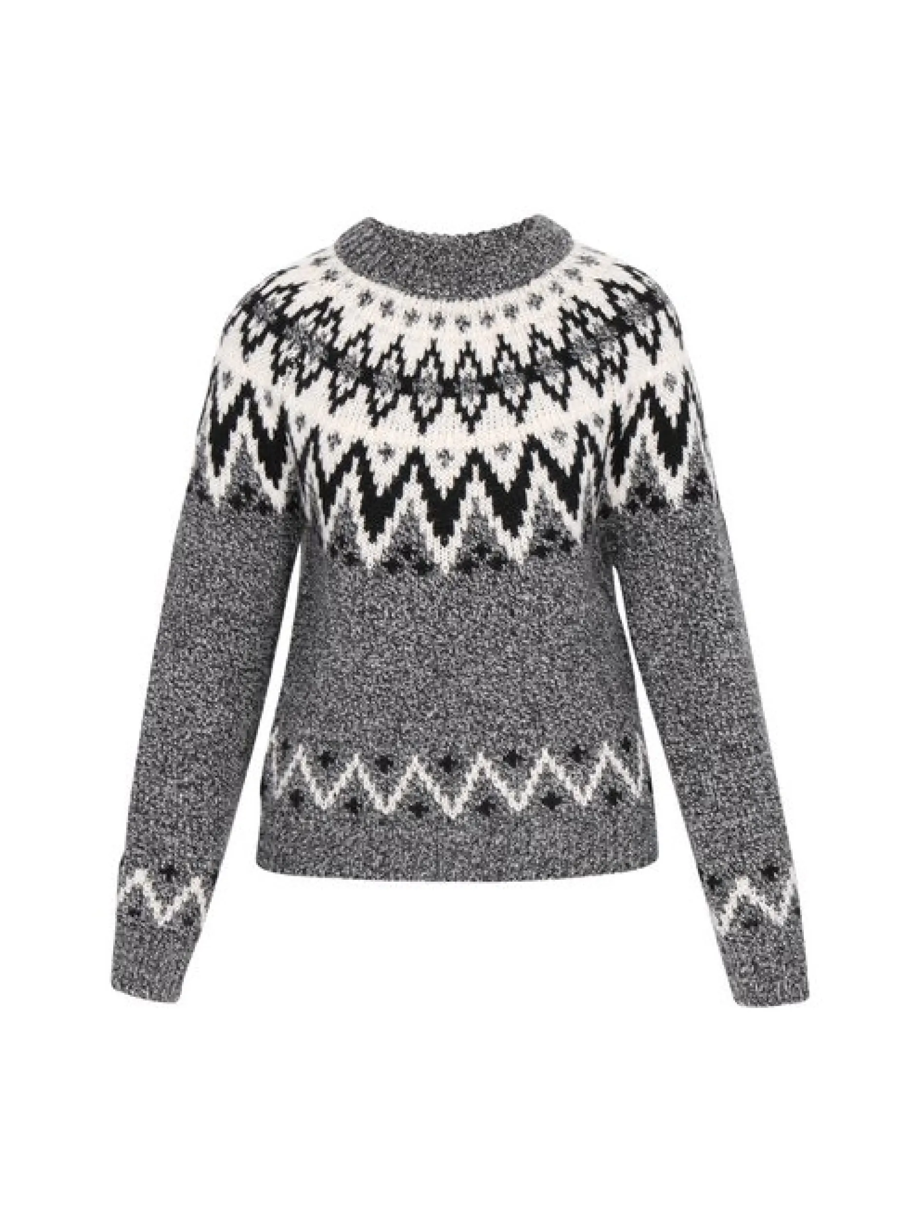 Dreimaster Damen Pullover in schwarz
