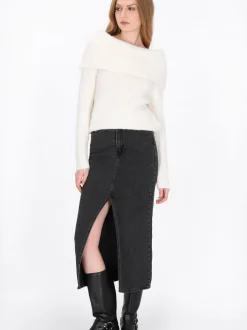 Dreimaster Damen Pullover in weiß