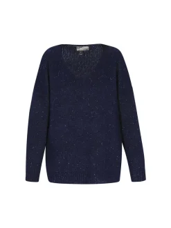 Dreimaster Damen Pullover in marine