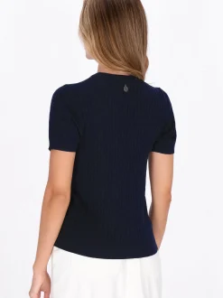 Dreimaster Damen Pullover in marine