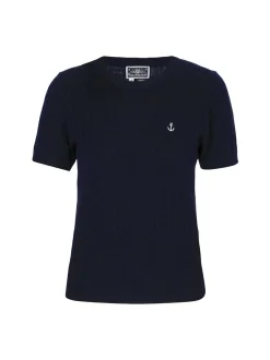 Dreimaster Damen Pullover in marine