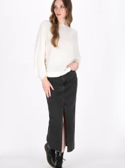 Dreimaster Damen Pullover in weiß