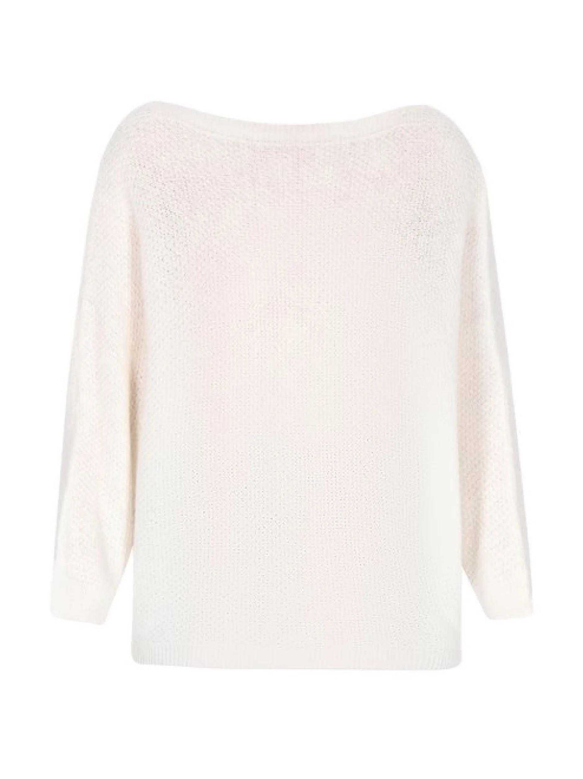 Dreimaster Damen Pullover in weiß