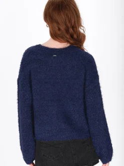 Dreimaster Damen Pullover in marine
