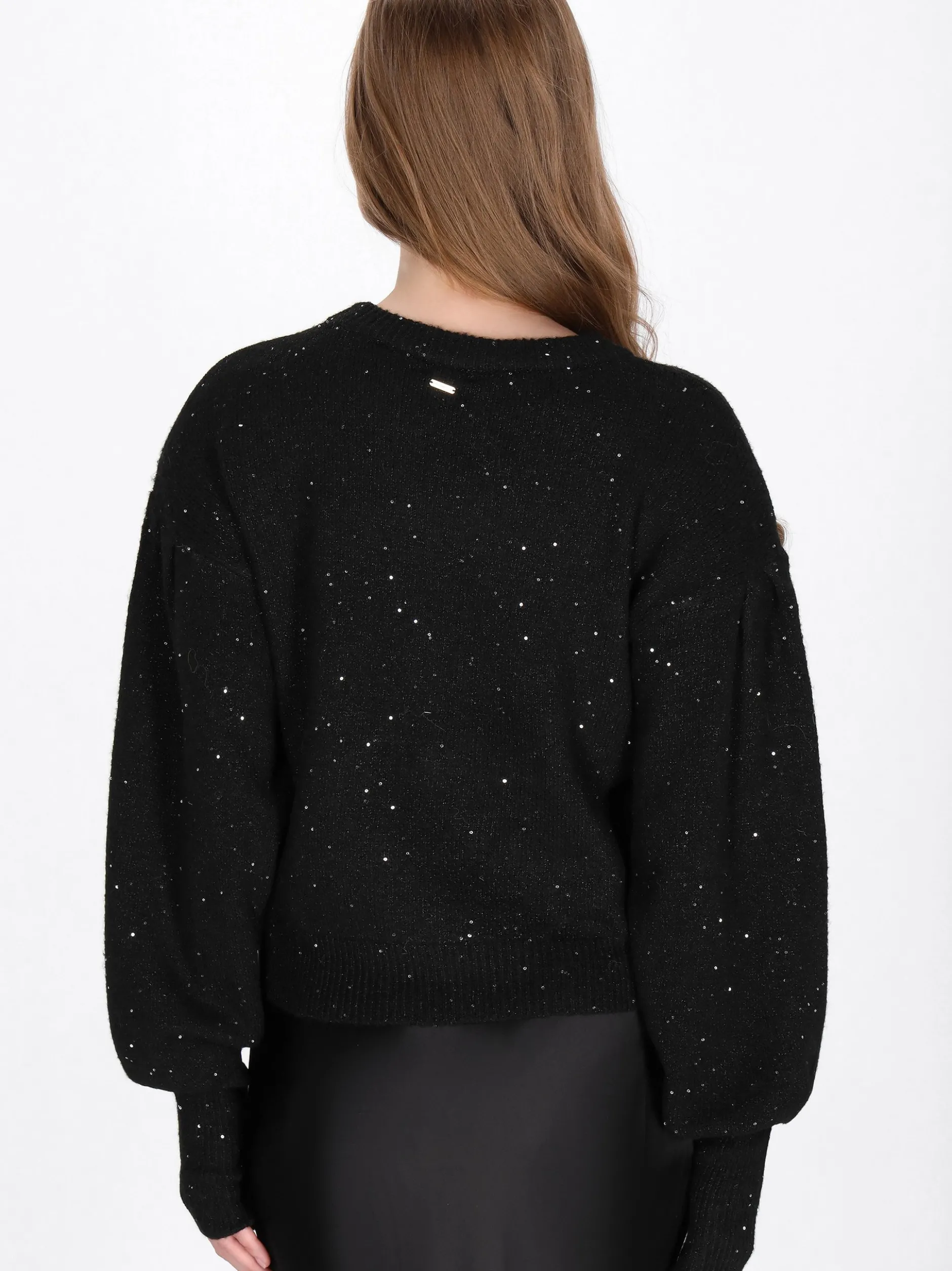 Dreimaster Damen Pullover in schwarz
