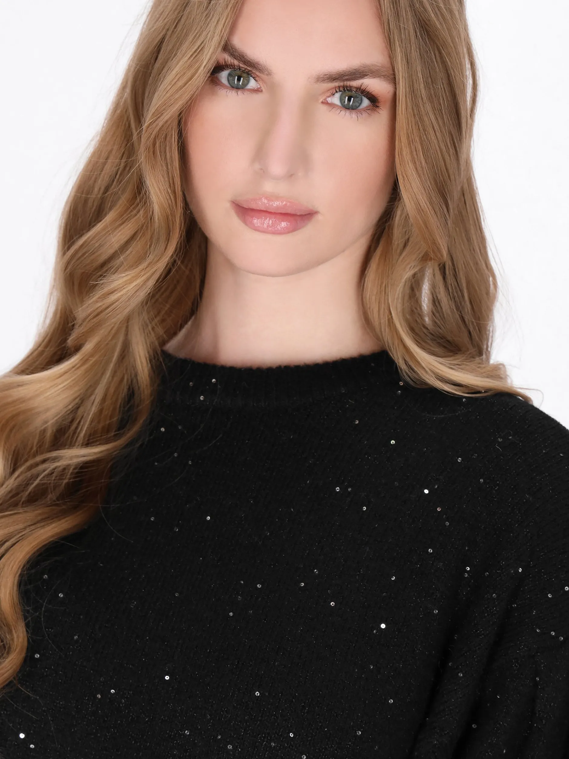 Dreimaster Damen Pullover in schwarz