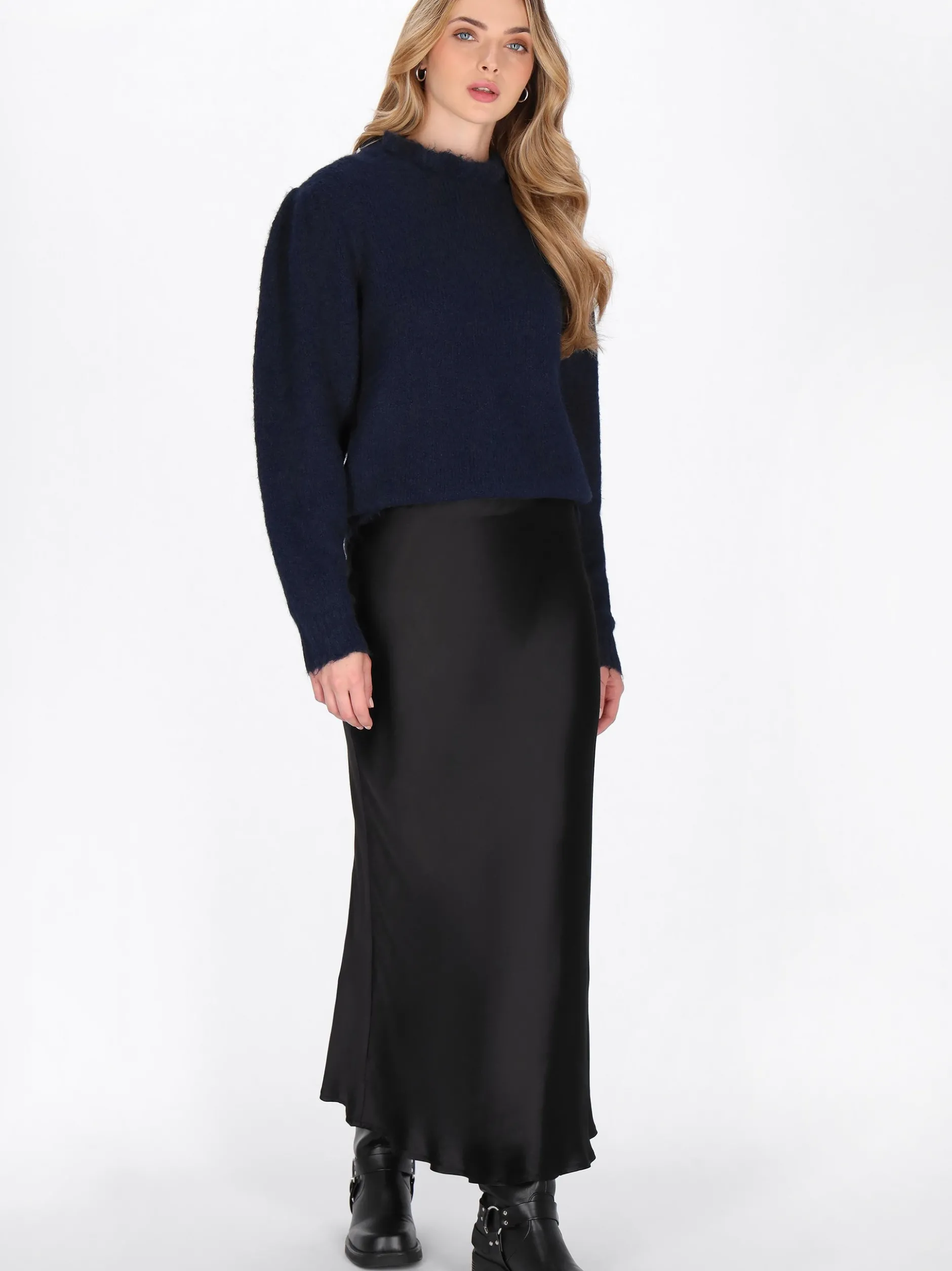 Dreimaster Damen Pullover in marine