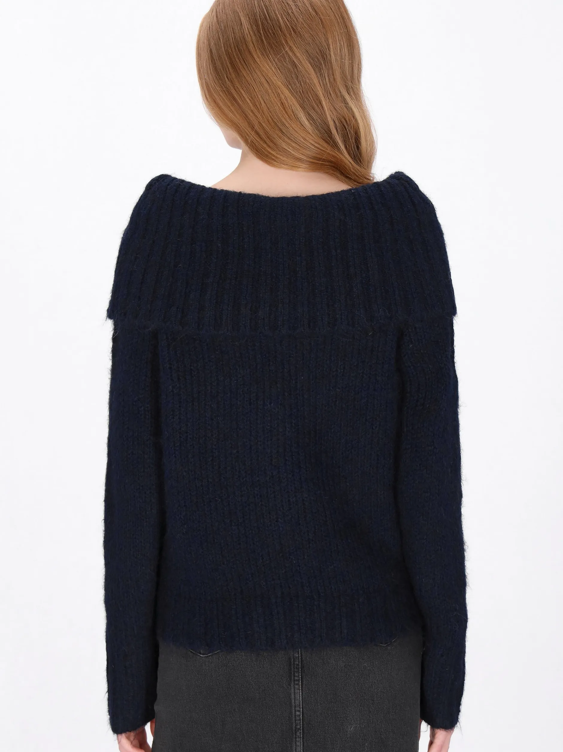 Dreimaster Damen Pullover in marine