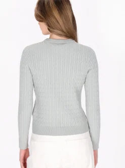 Dreimaster Damen Pullover in grün