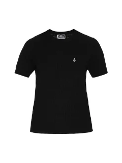 Dreimaster Damen Pullover in schwarz
