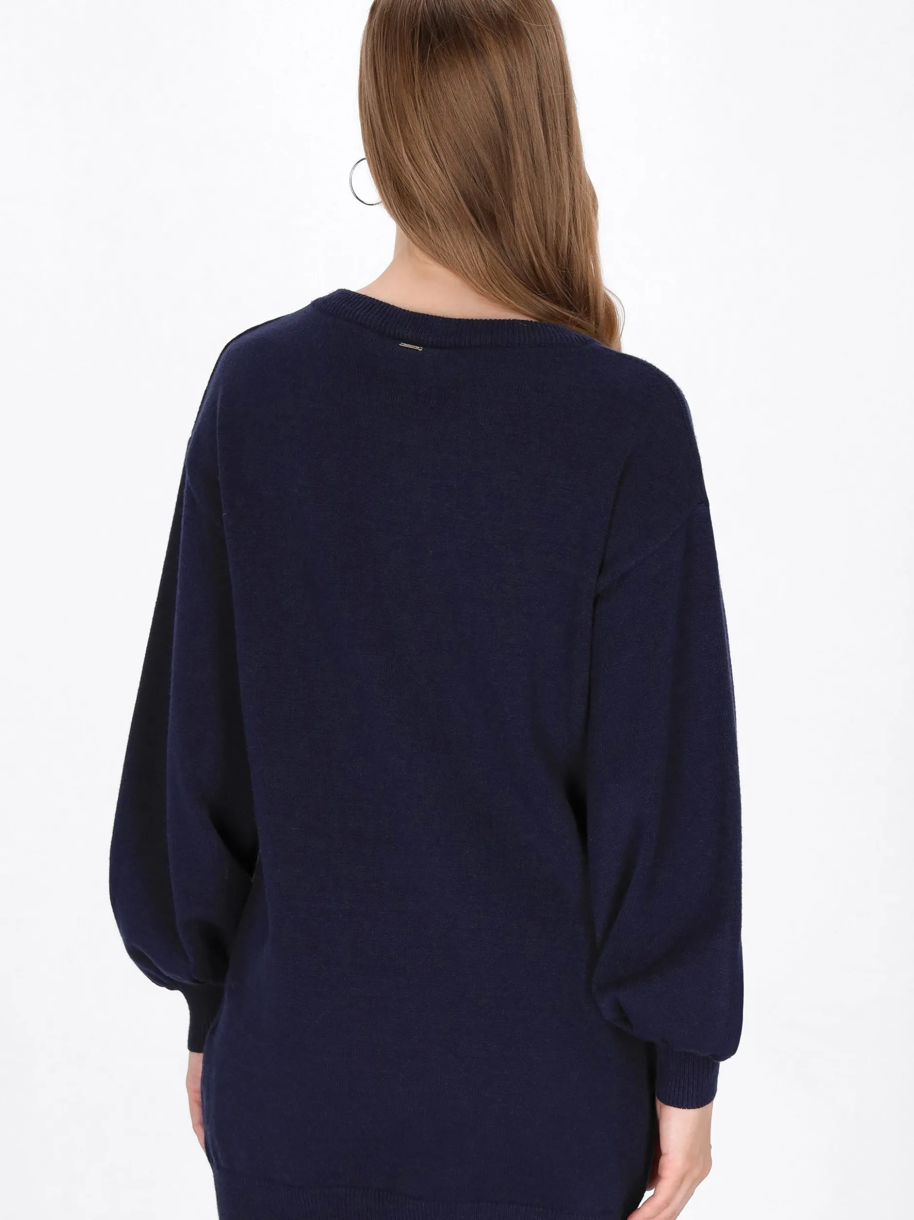 Dreimaster Damen Pullover in marine