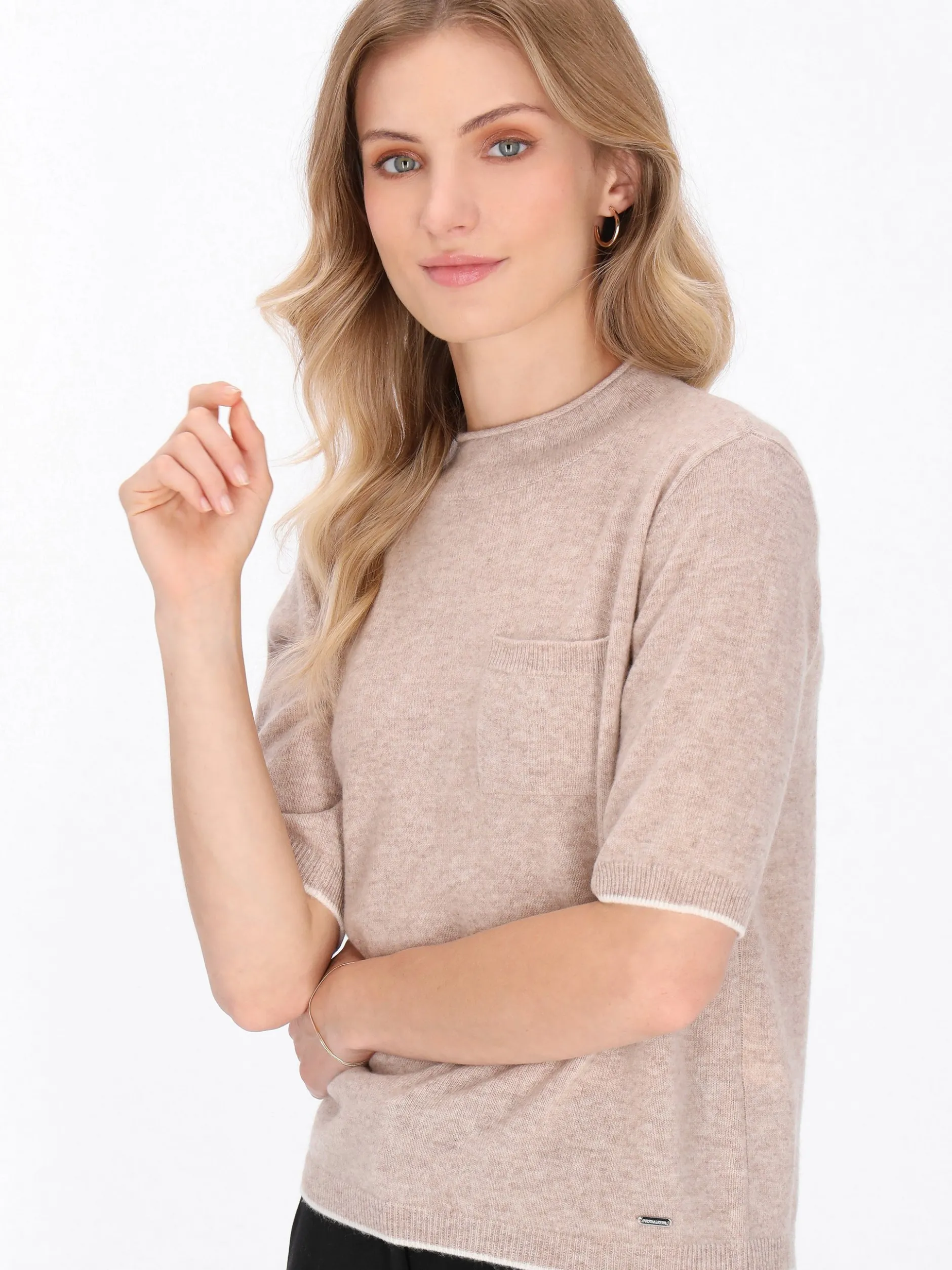 Dreimaster Damen Pullover in beige