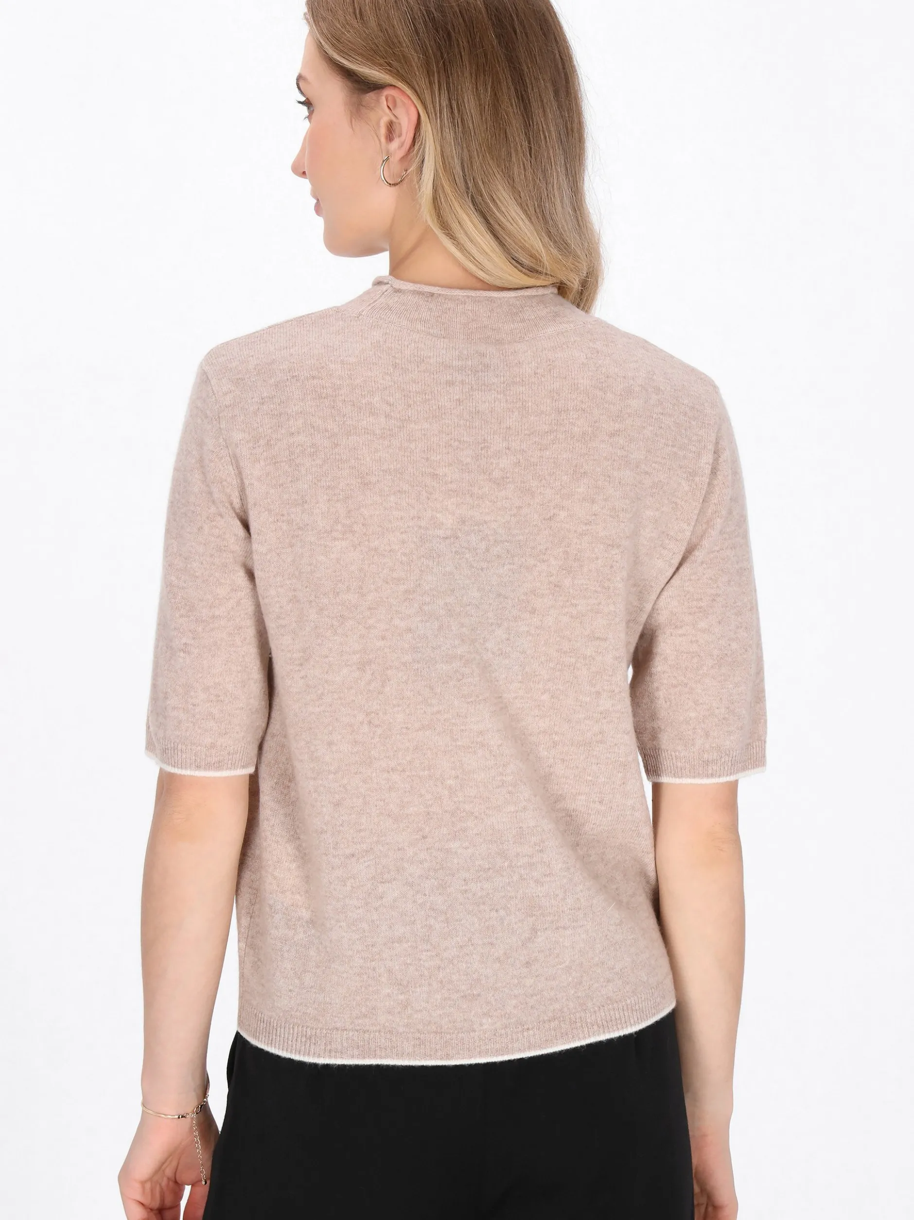 Dreimaster Damen Pullover in beige