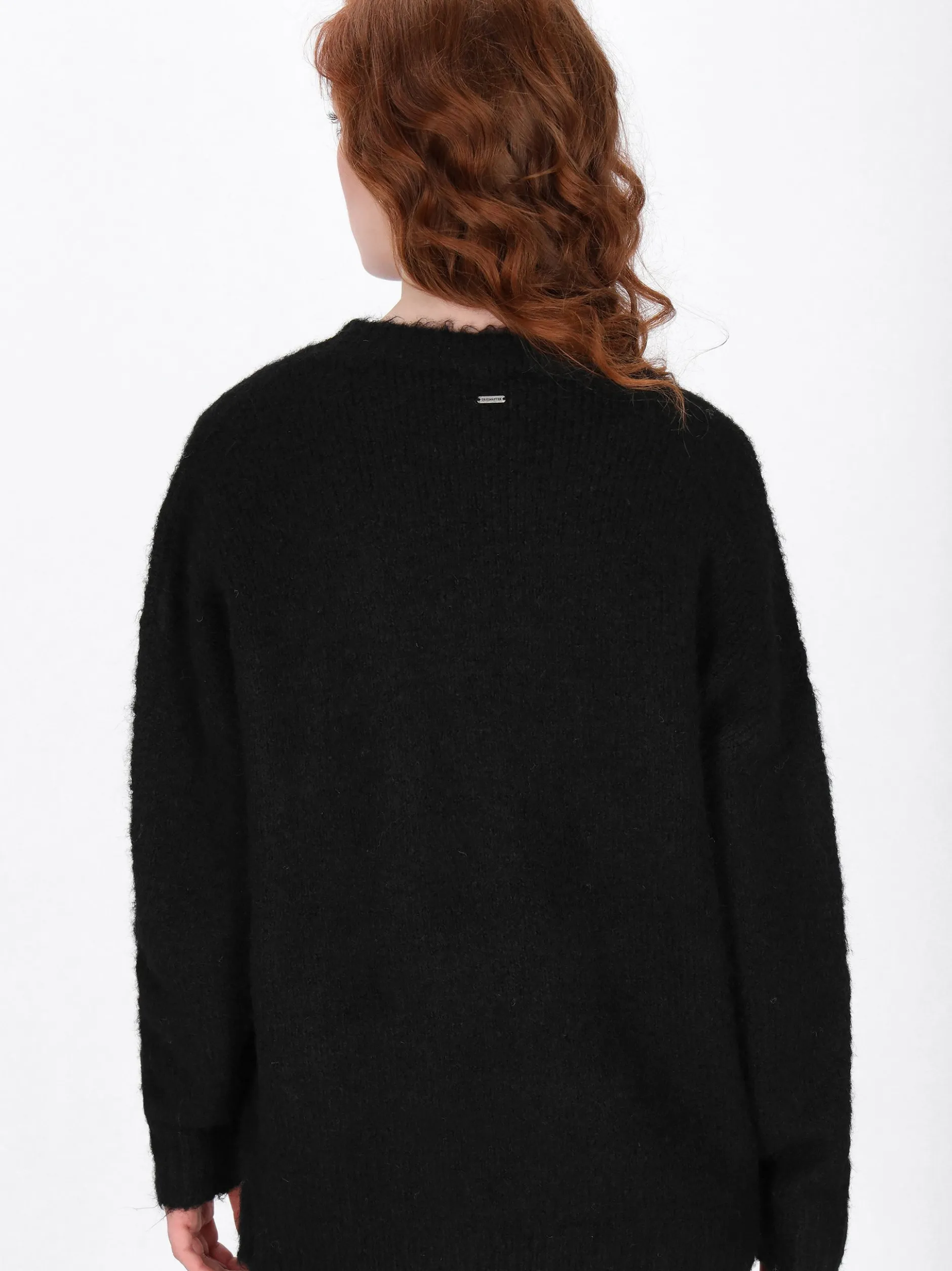 Dreimaster Damen Pullover in schwarz