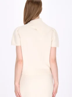 Dreimaster Damen Pullover in weiß