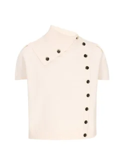Dreimaster Damen Pullover in weiß