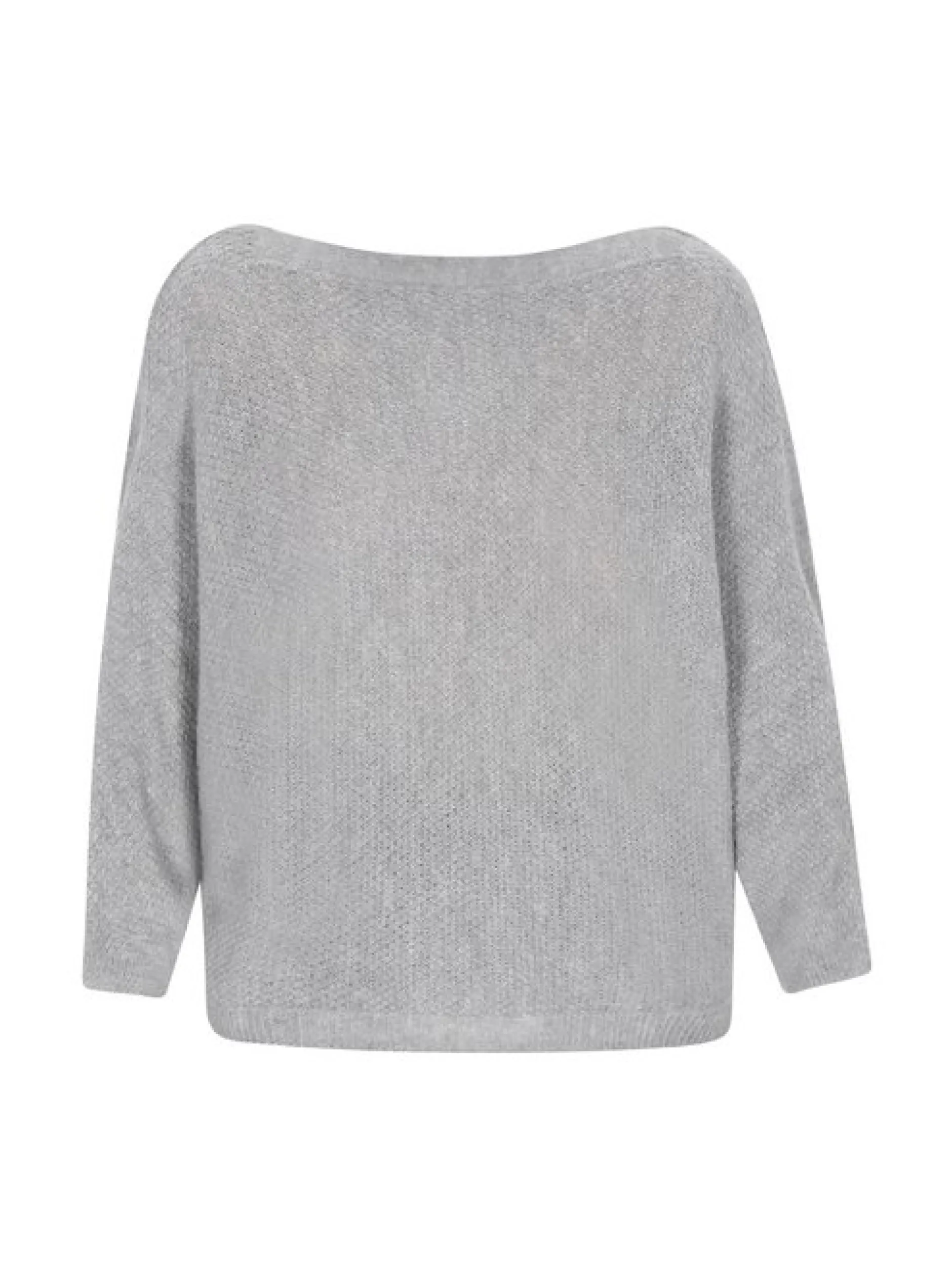 Dreimaster Damen Pullover in grau
