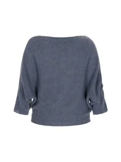 Dreimaster Damen Pullover in blau