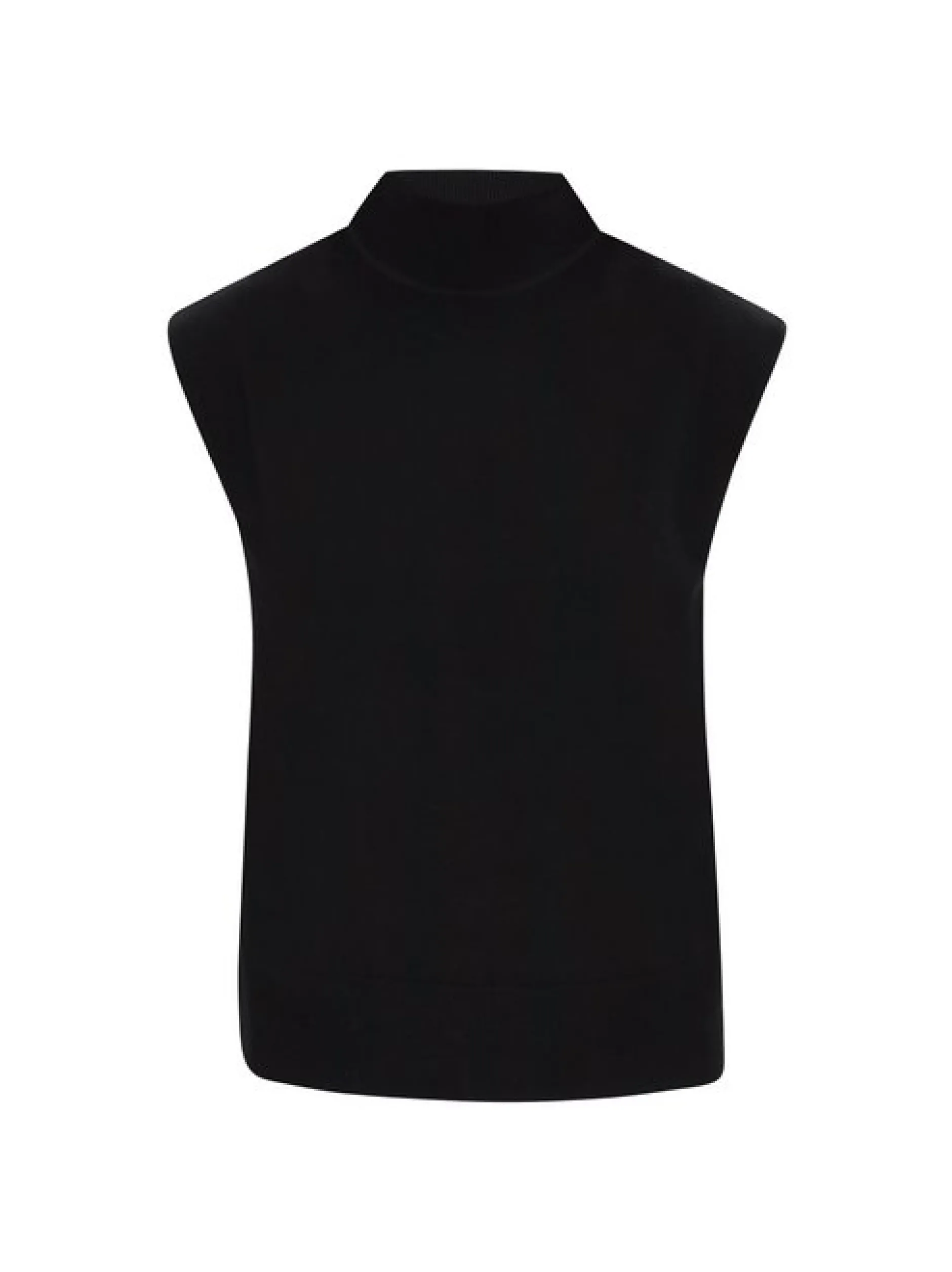 Dreimaster Damen Pullunder in schwarz