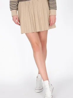 Dreimaster Damen Rock in beige