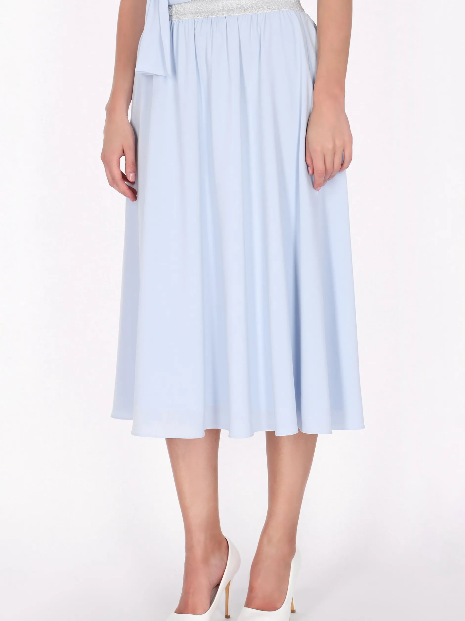 Dreimaster Damen Rock in blau