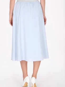 Dreimaster Damen Rock in blau