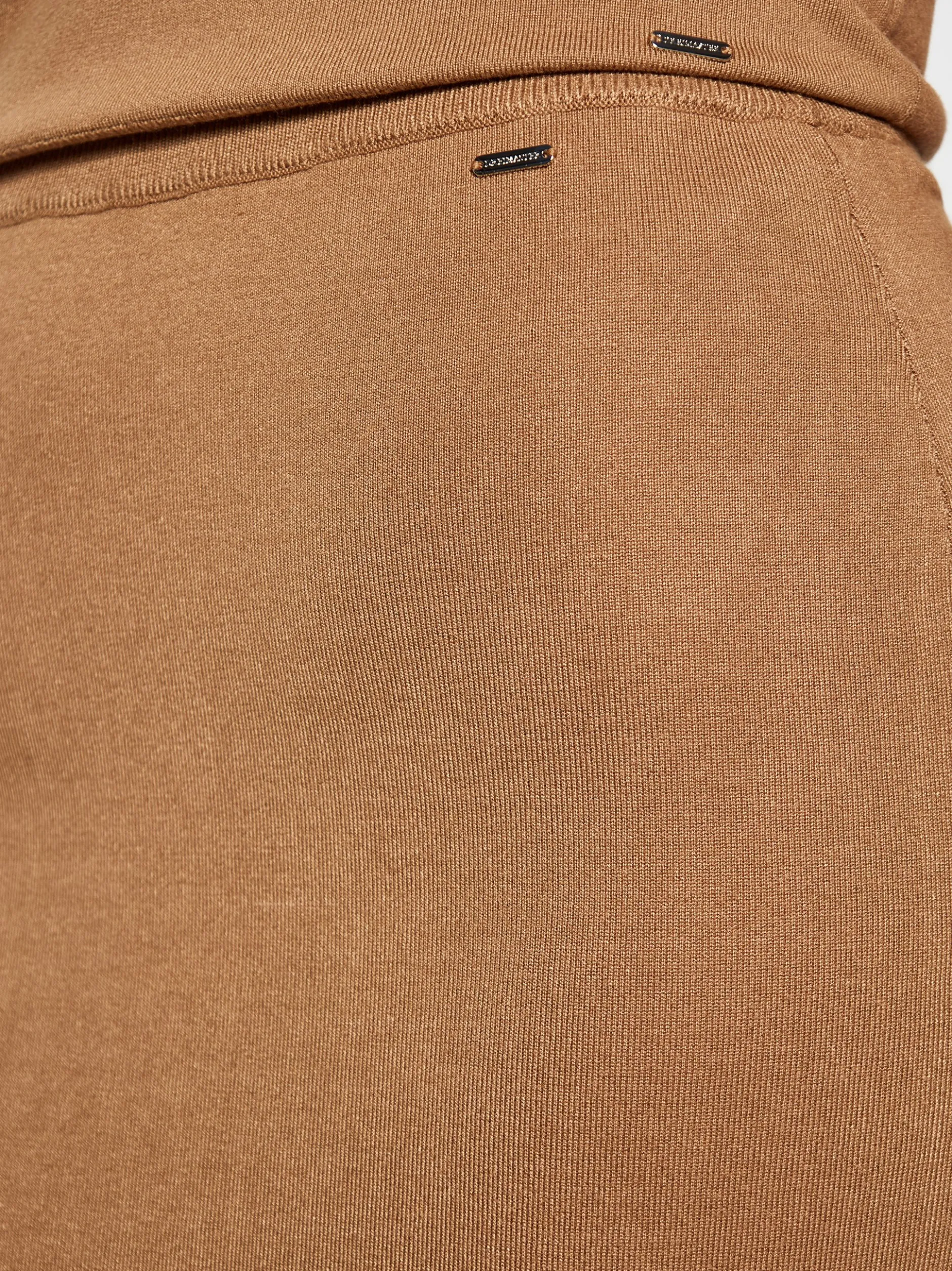 Dreimaster Damen Rock in camel - Länge: mittel