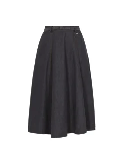 Dreimaster Damen Rock in grau