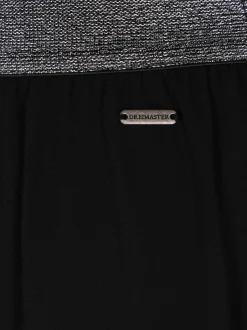 Dreimaster Damen Rock in schwarz