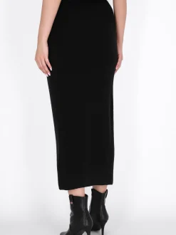 Dreimaster Damen Rock in schwarz