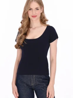 Dreimaster Damen Shirt in schwarz