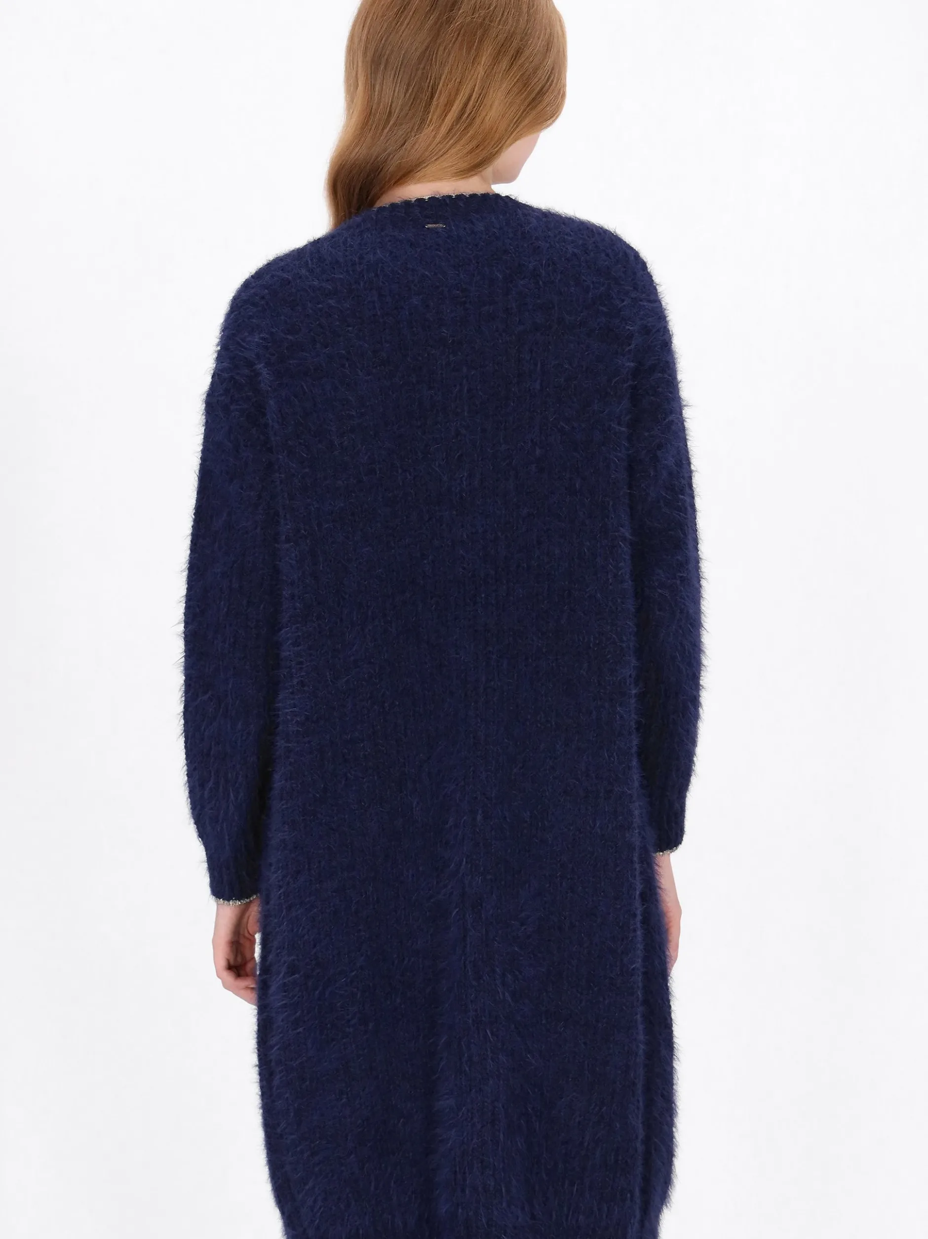 Dreimaster Damen Strickjacke in marine